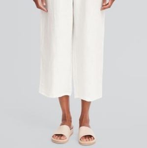 Flax Wide Leg Linen Pants/Floods size M